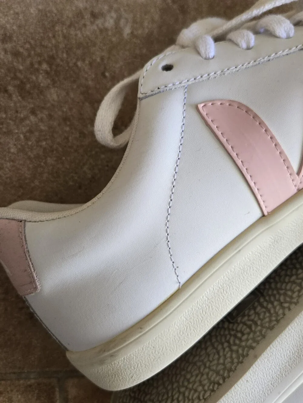 VEJA Sneaker white/petale Size 7 Women’s Shoes